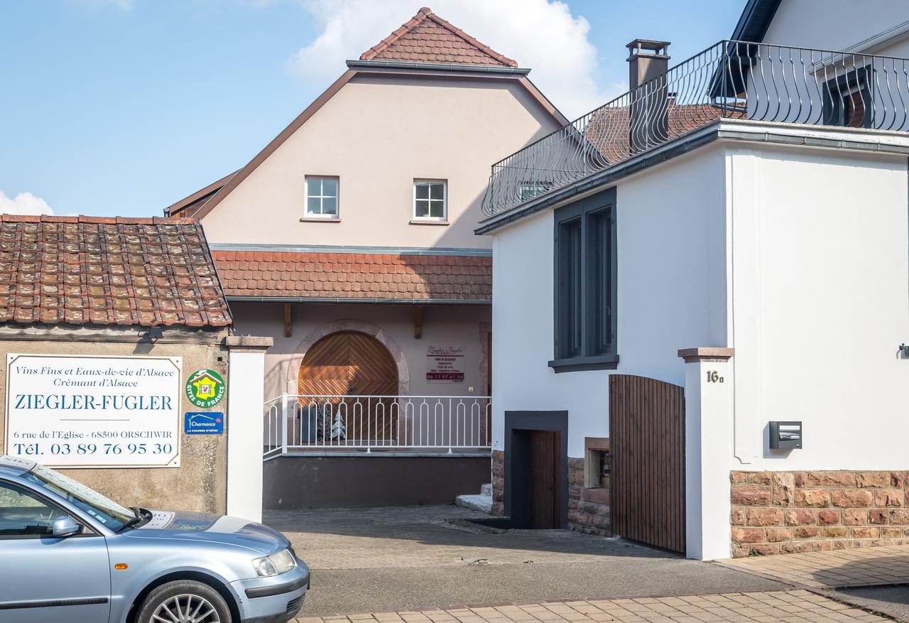 Gites & Chambes D'Hotes Fugler Orschwihr Exterior photo